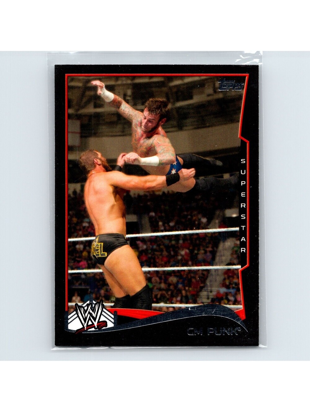 2014 Topps WWE Cm Punk #12 Black